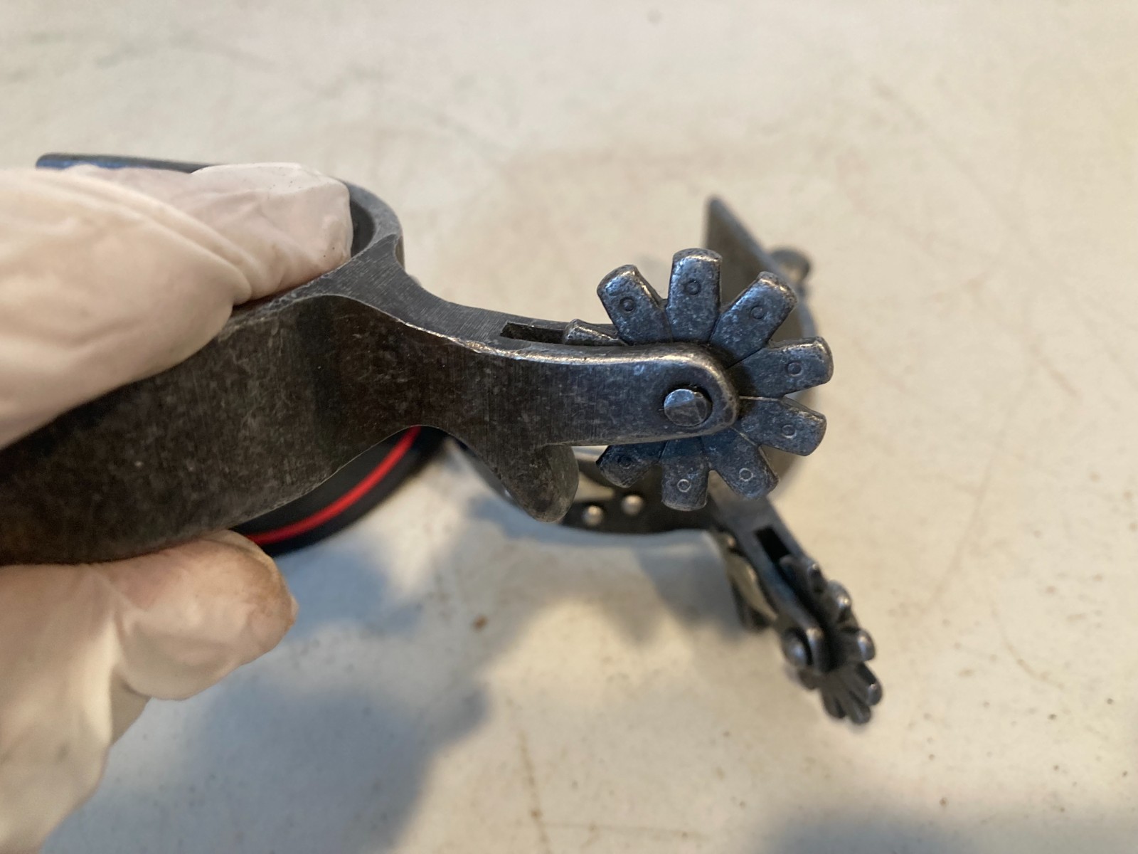 Professional's Choice Lady Floral Silver Mounted Western Show Spurs ~ PCSP-130