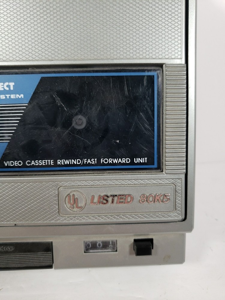 VTG Kinyo UV-512 80K5 Soft Eject VHS Rewinder & Fast Forward Unit Tested Working