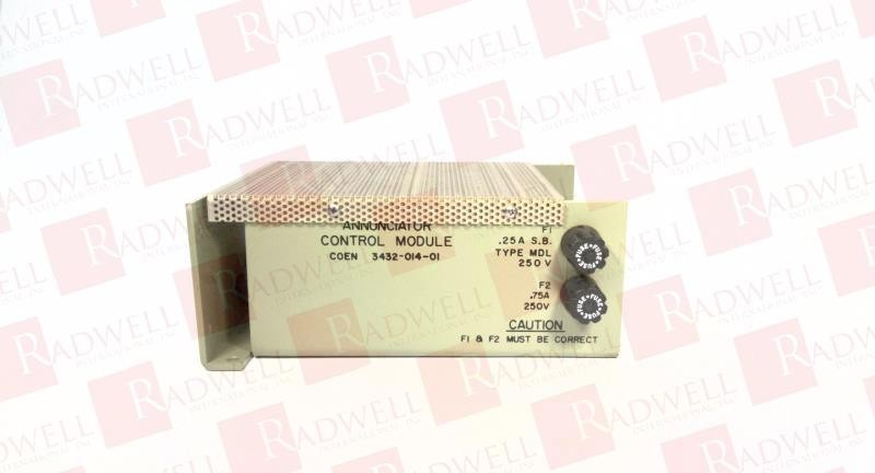 COEN 3432-014-01 / 343201401 (USED)