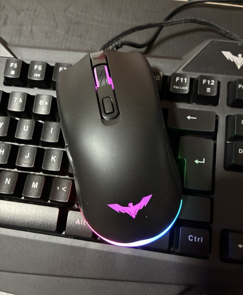 havit Magic Eagle Gaming RGB Keyboard & Programmable Mouse Wired USB MS732