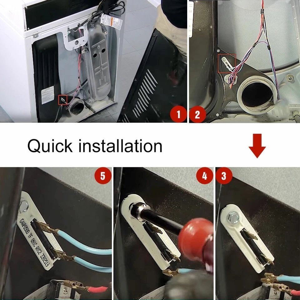 3392519 for Whirlpool Kenmore Dryer Thermal Fuse AP6008325 PS11741460 US Stock