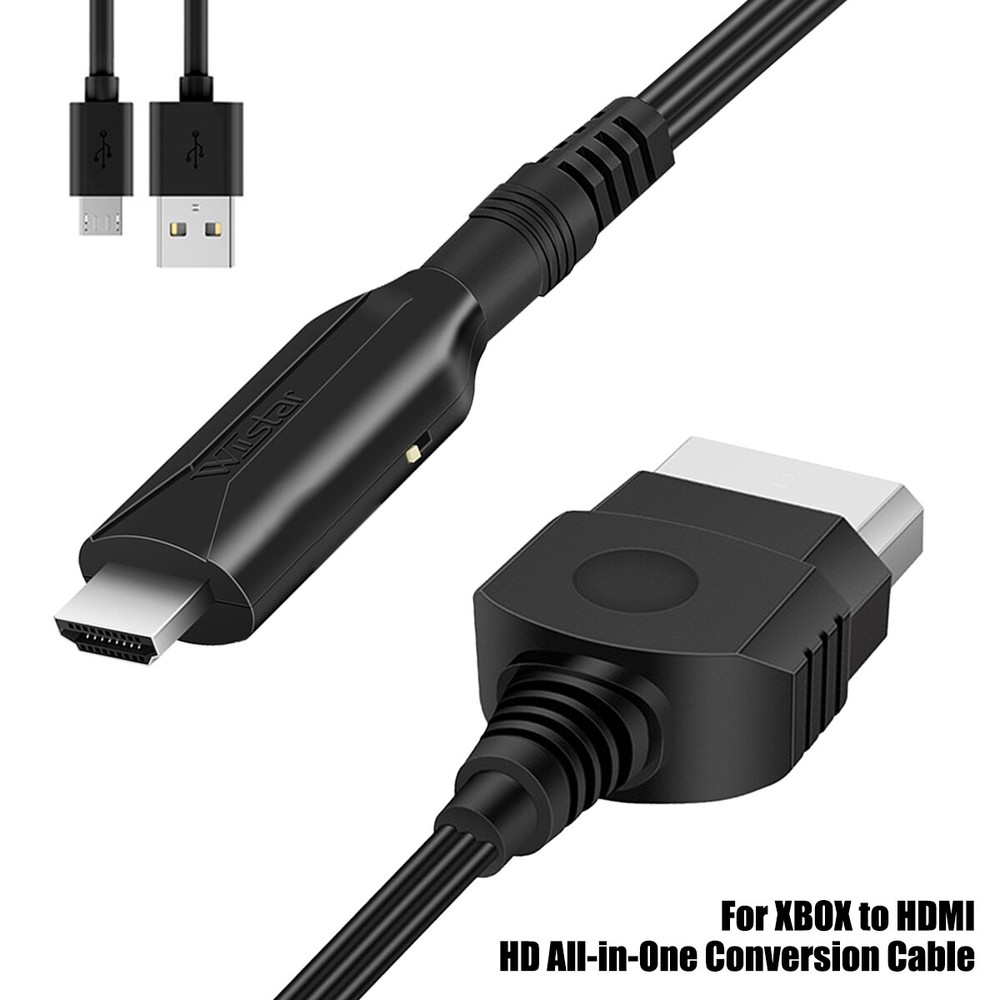 Original Xbox to HDMI Converter Adapter For Microsoft Xbox Console Controller