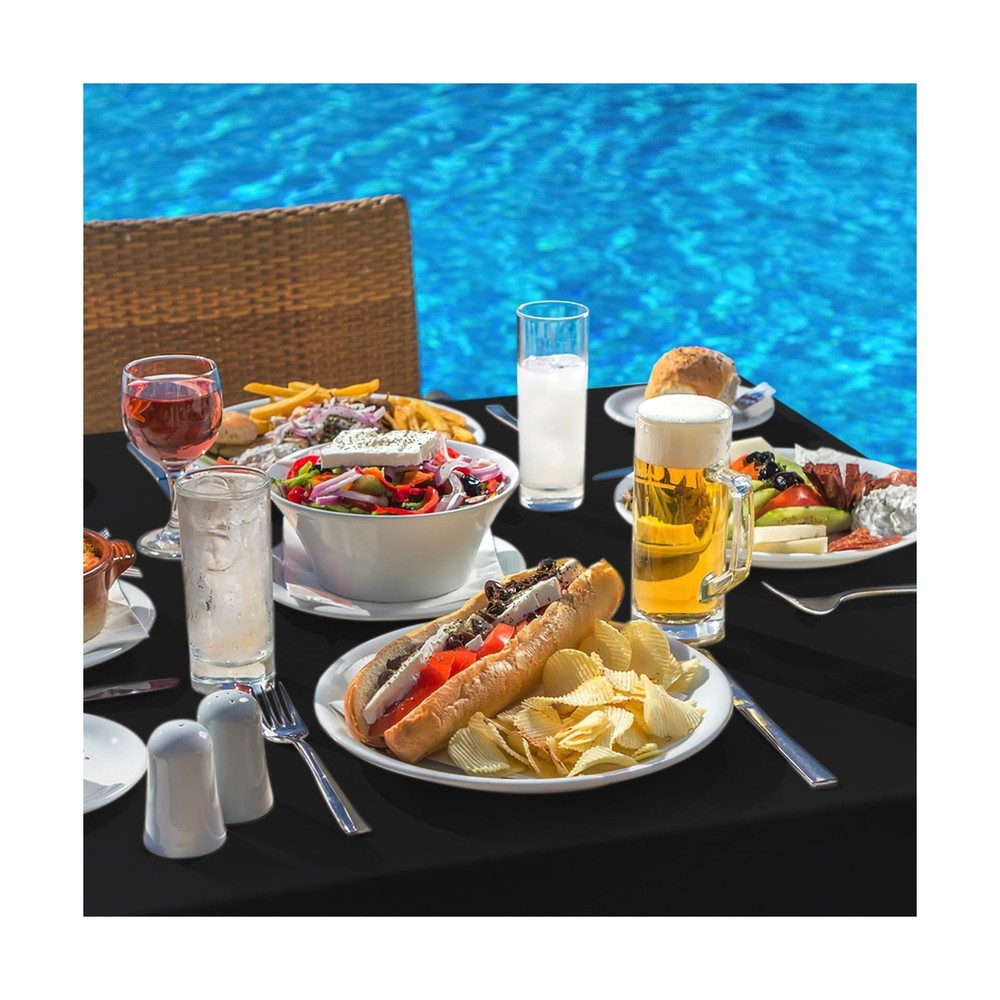 homing Rectangle Vinyl Tablecloth, Waterproof Spillproof Plastic Flannel Back...