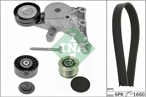 529013410 SERVICE KIT AUXILIARY ORGANS FOR AUDI A3 (8L1) 1.9TDI MOT. AGR