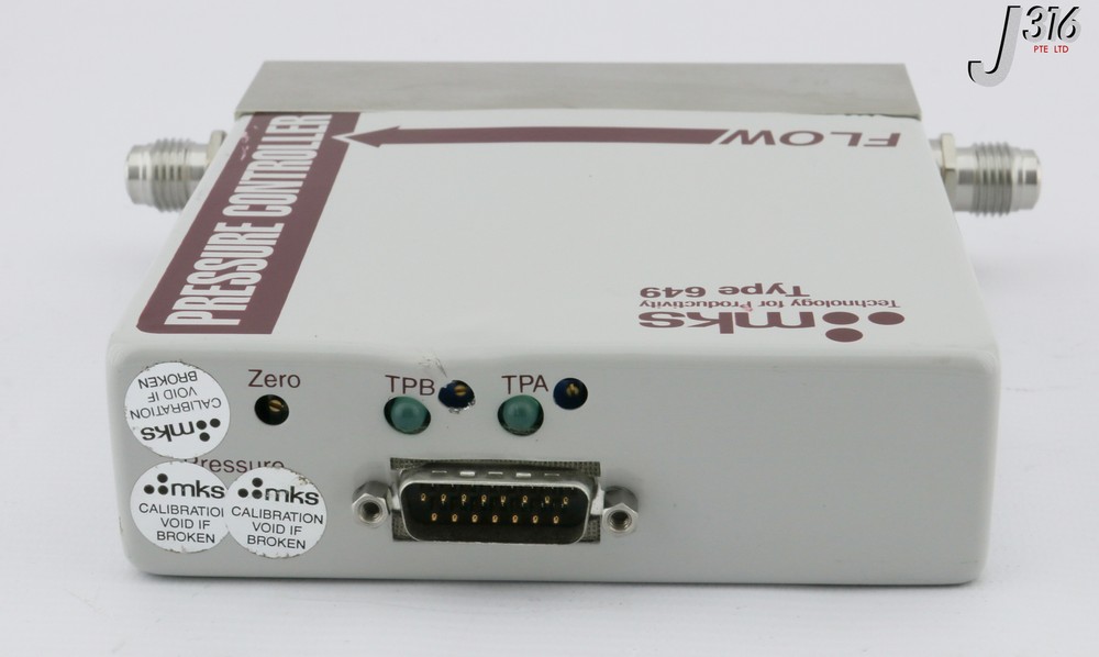 6797 MKS MFC, PRESSURE CONTROLLER, TYPE 649, 50TORR 649B-32709