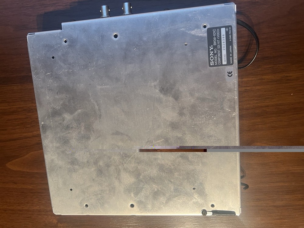 Sony BKM-101C Component SDI Serial Digital Interface