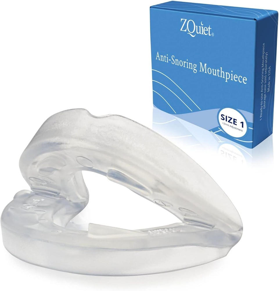 Snore Solution Mouthpiece - Single Refill, Clear