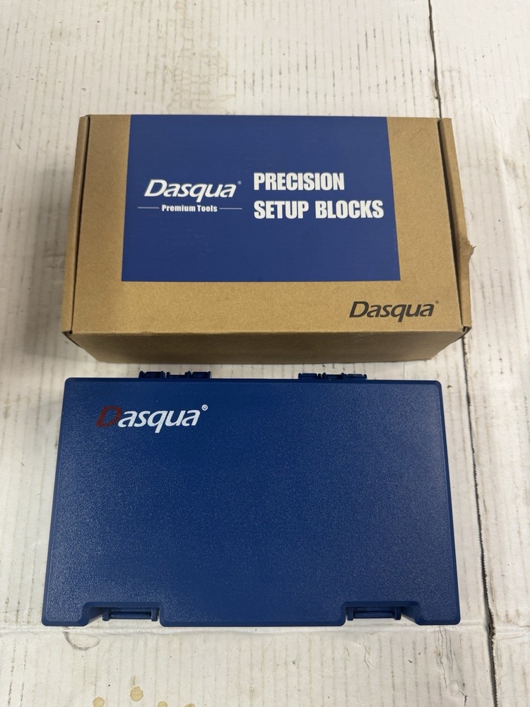 Dasqua 6 Piece Precision Setup Blocks & 1-2-3 Block Set