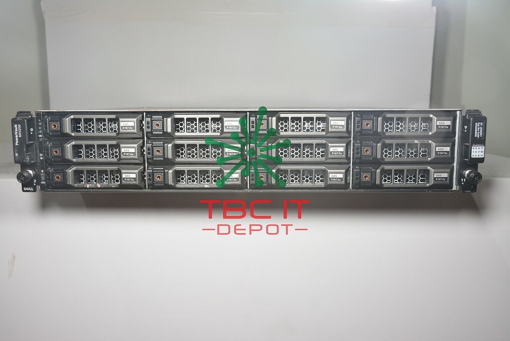 Dell PowerVault MD3200i Array 2x 770D8 iSCSI controllers 2x 600w PSU