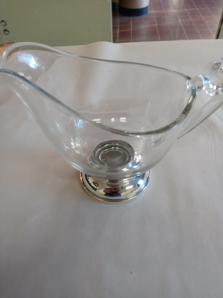 Web Sterling Silver Sauce Bowl or Pitcher