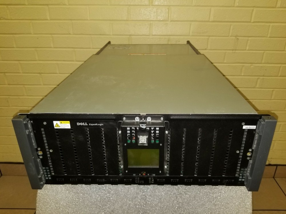 Dell EqualLogic PS5500E SAN Disk Array w/ 2x Type 6 Controllers, 3x PSU