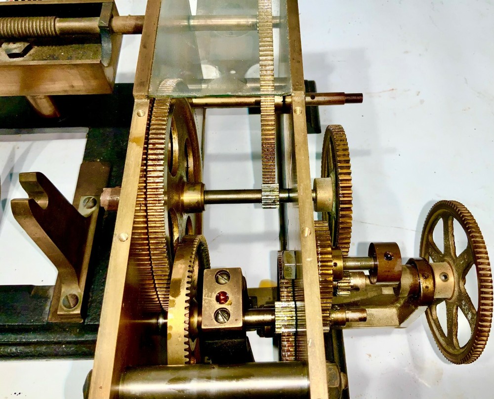 CA 1880s ELECTRO-MECHANICAL DOUBLE DRUM ASTRONOMICAL RECORDING CHRONOGRAPH