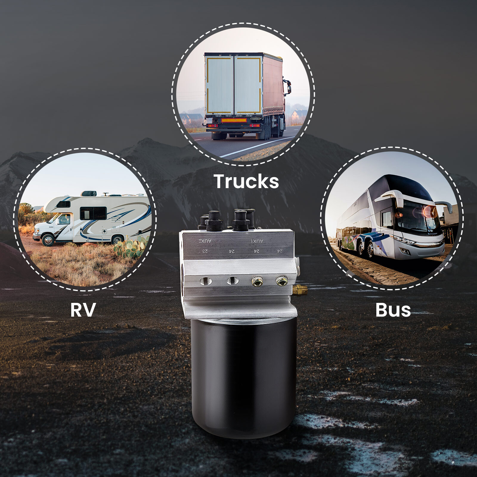 Air Dryer Extended Purge Replaces for Volvo for Bendix 801266, 5010696X, 5004050