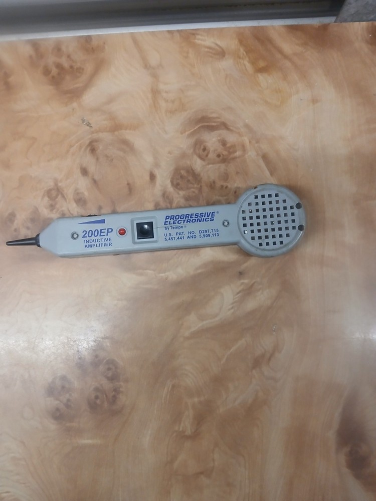 TEMPO PROGRESSIVE ELECTRONICS 200 EP NETWORK CABLE TESTER w59