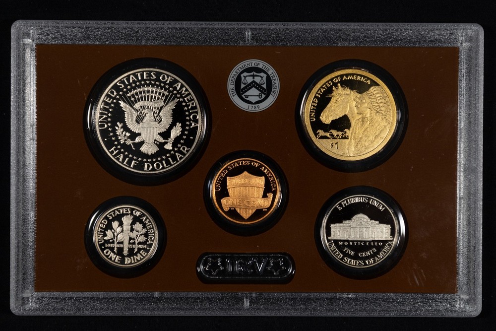 2012 "S" U.S. Mint Clad Uncirculated PROOF Set (14 Coin) Box & COA ECC&C, Inc.