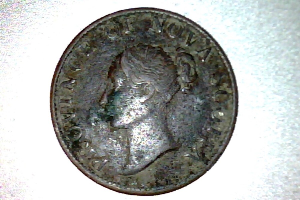 Canada Nova Scotia Half Penny token 1843    #CT003