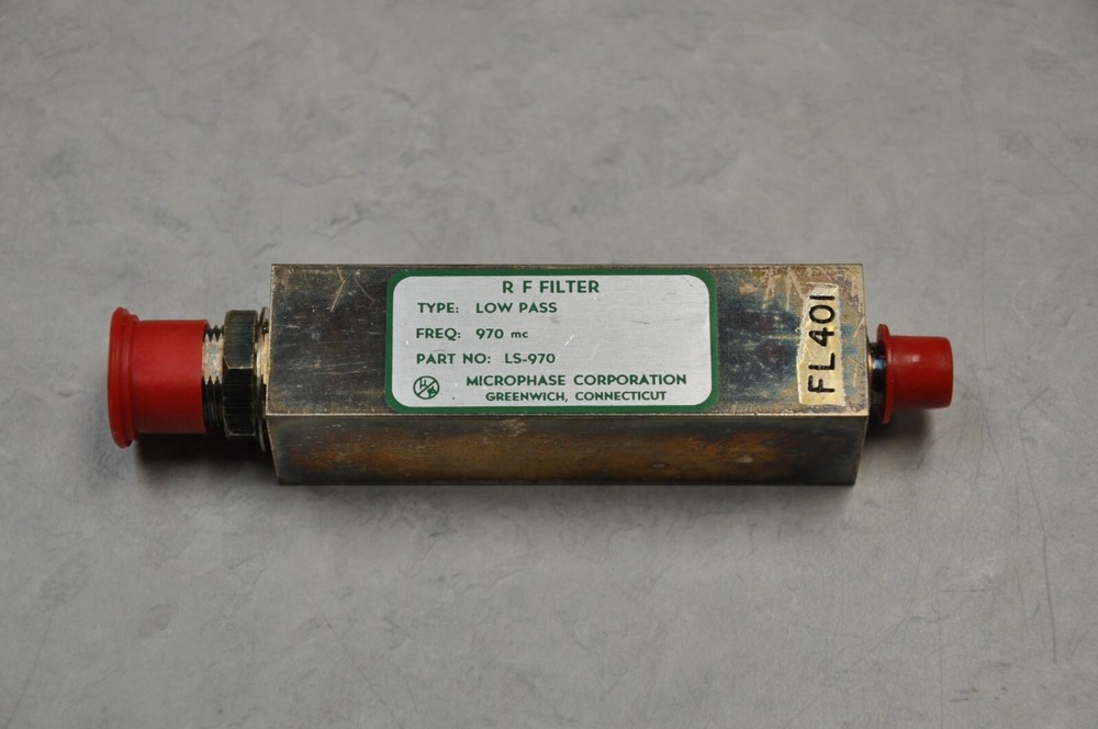970 Mhz low-pass filter