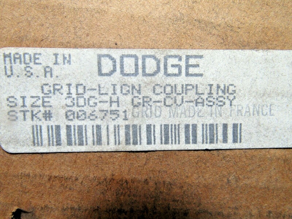 ✌ NEW DODGE 30G-H GRID -LIGN COUPLING GR-CU-ASSY