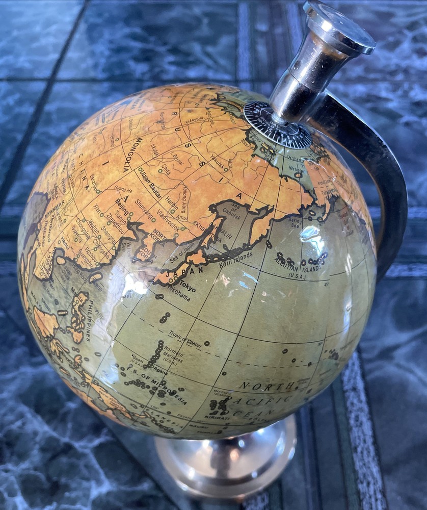 8”globe world