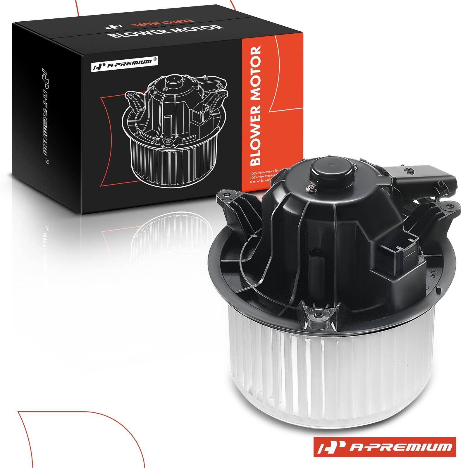 A-Premium HVAC Blower Motor w/ Fan Cage for Ford F-150 09-14 Expedition Lincoln