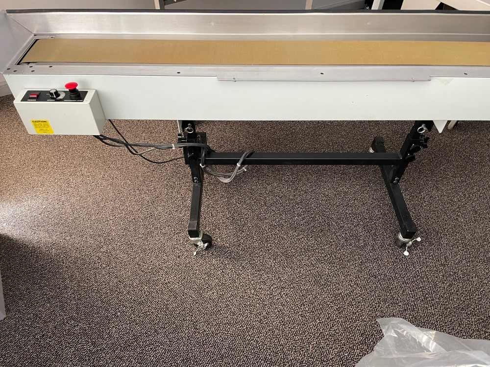 72" Adjustable Height Sequencing Collection Conveyor, 2 sides TILT capability