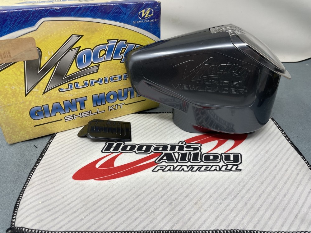 ViewLoader VLocity Junior Giant Mouth Shell Kit- Black