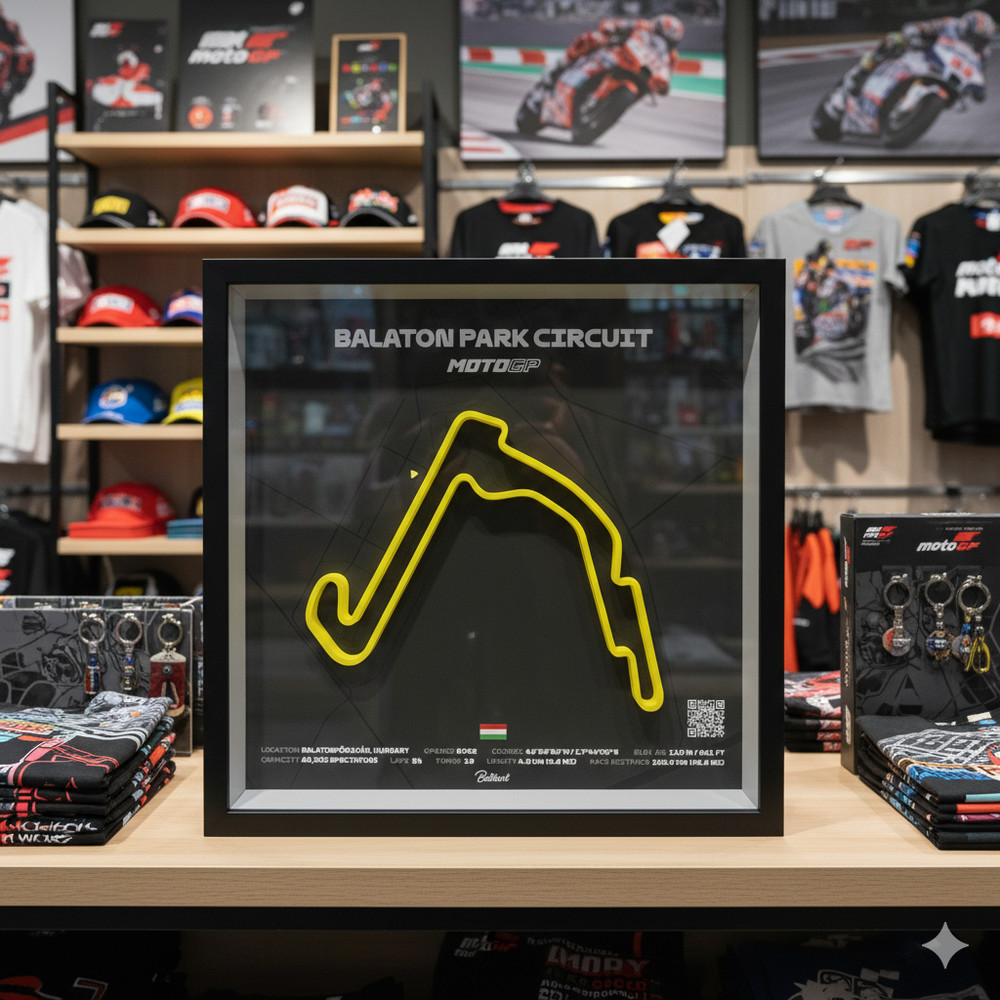 Balaton Park Circuit MotoGP Shadow Box