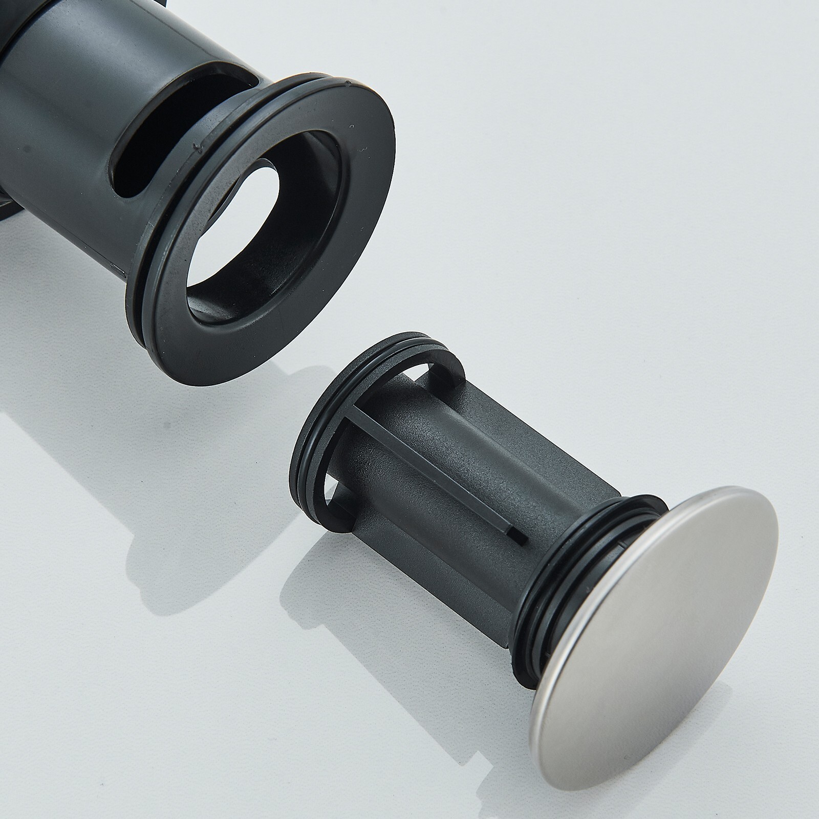 8” Widespread Waterfall Bathroom Sink Faucet 3 hole Vanity Mixer Brushed Nickel