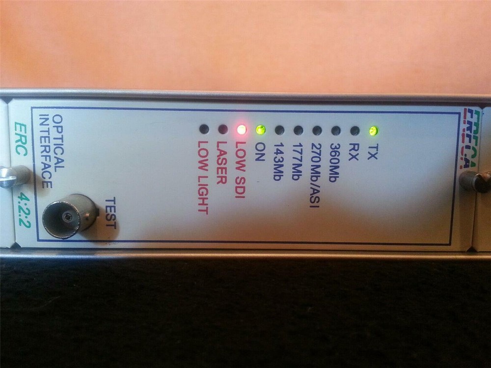ERECA ERC 4:2:2 SDI Optical Interface / Optical Transmitter