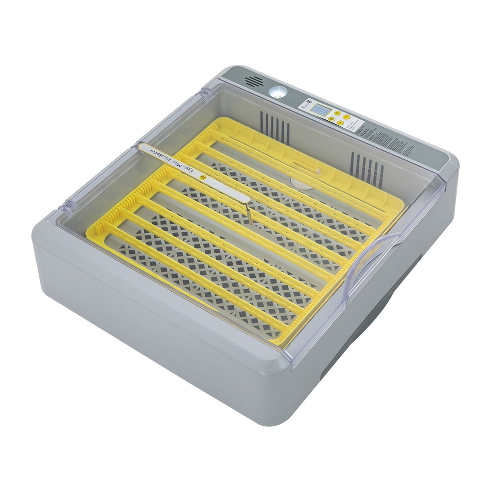 Egg Incubator 36 Eggs Gray Digital Poultry Hatcher Machine LED Display 70W