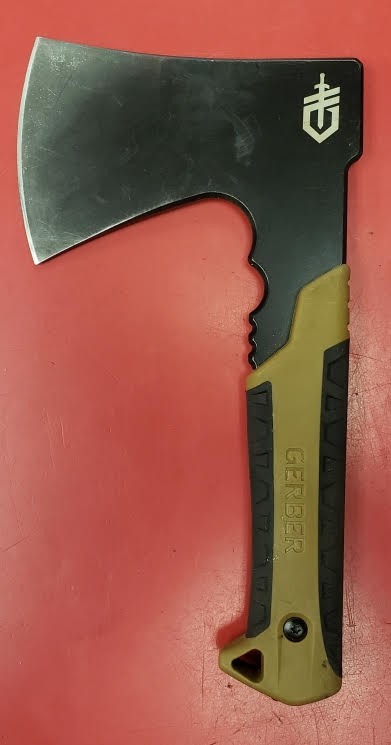 Gerber Pack Hatchet used