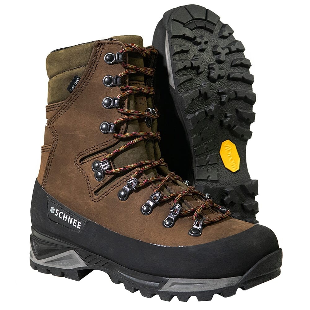 Schnee Beartooth 400g Insulated Waterproof Hunting Boots, Vibram Outsole