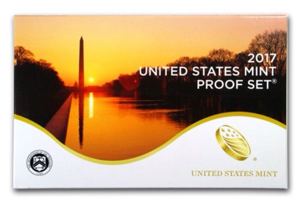 2017 Clad Proof Set U.S. Mint Original Government Packaging OGP COA