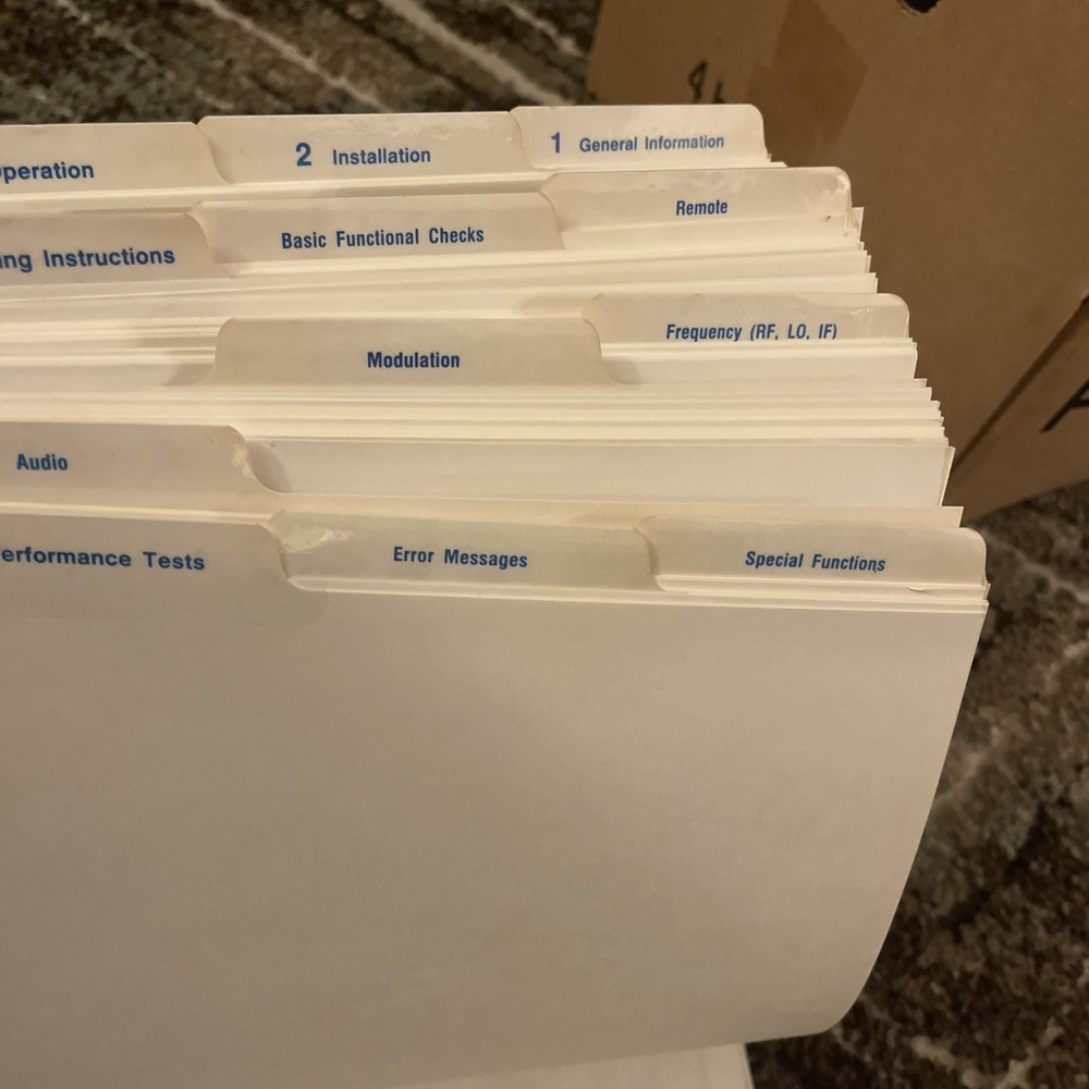 HP 8901B Modulation Analyzer Operation and Calibration Manual