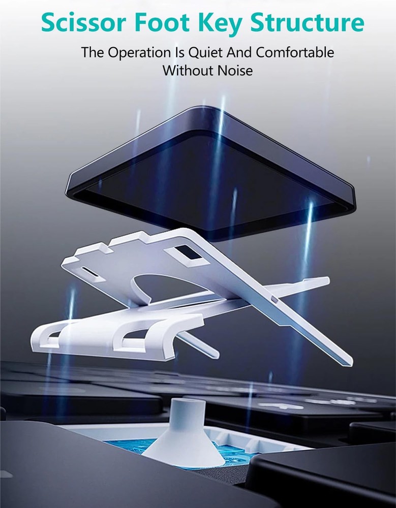 Foldable Bluetooth Keyboard Rechargeable Full Size Ultra Slim Storage Bag