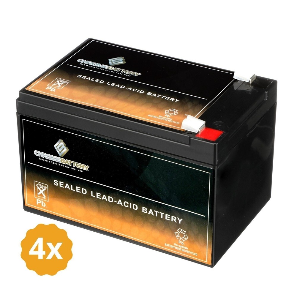 12V 15AH SLA Battery 4PK