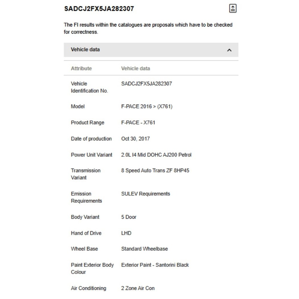 2018 Jaguar F-Pace Engine Control Module Bracket Used Oem T2H7827