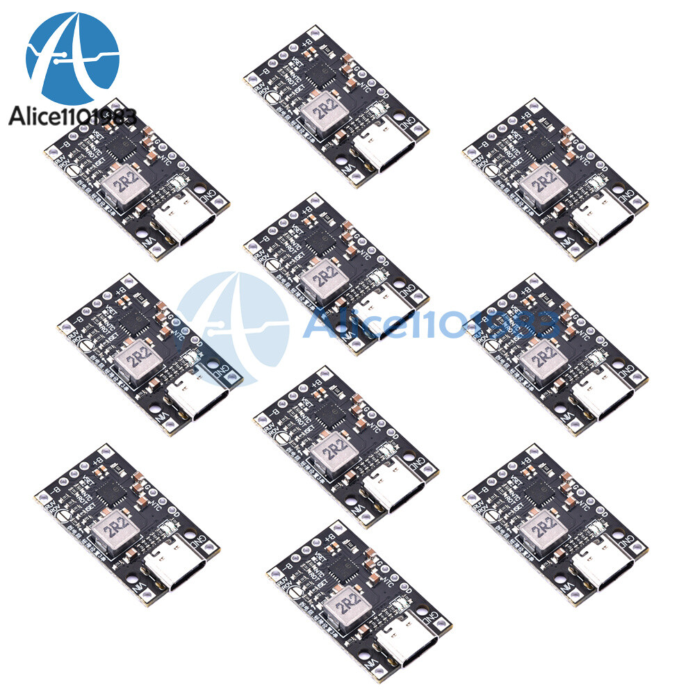 Type-C USB Li-ion Battery Boost Quick Charge Board UAV charging module 3.7V 3S