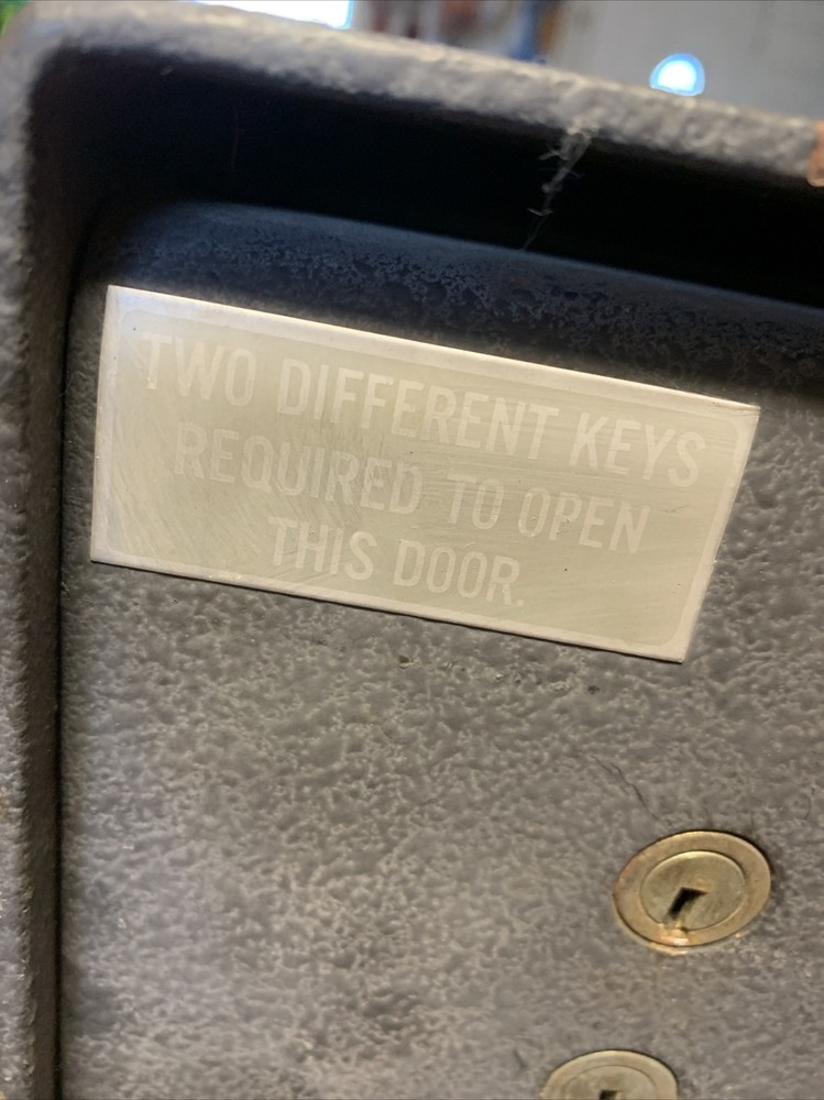 Star American Security Safe Deposit Box Lock Sargent & Greenleaf