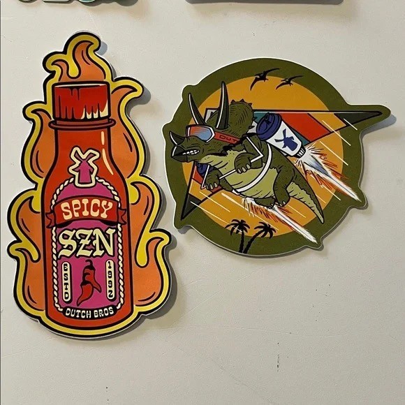 Dutch Bros Stickers Lot of 6