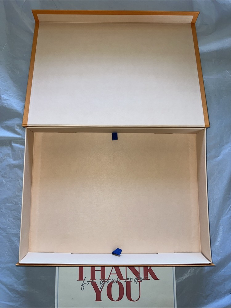 Authentic Louis Vuitton Gift Box With Magnet Top