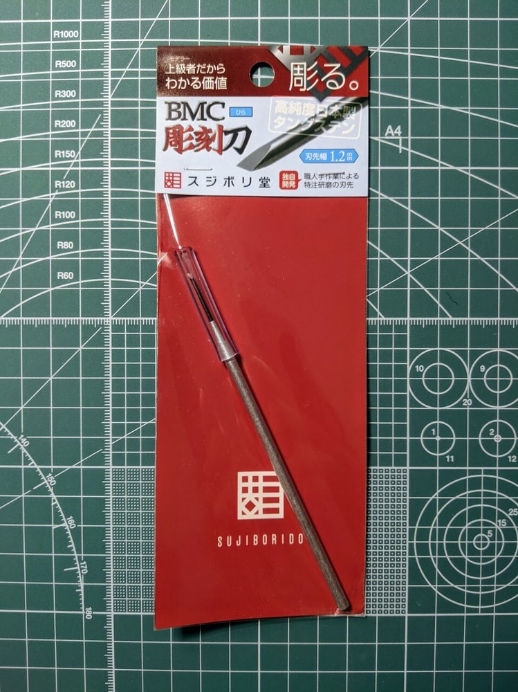 Sujiborido BMC Chisel width 1.2mm (Flat) cyoko010