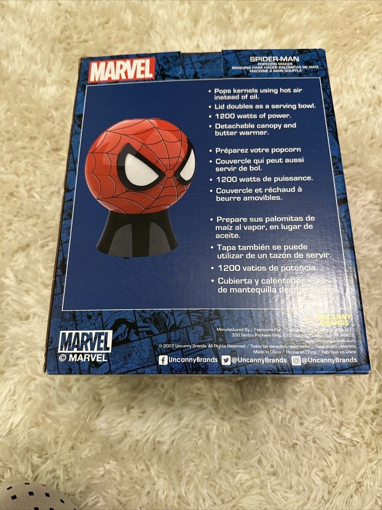 Uncanny Brands Marvel Spider-Man Popcorn Maker