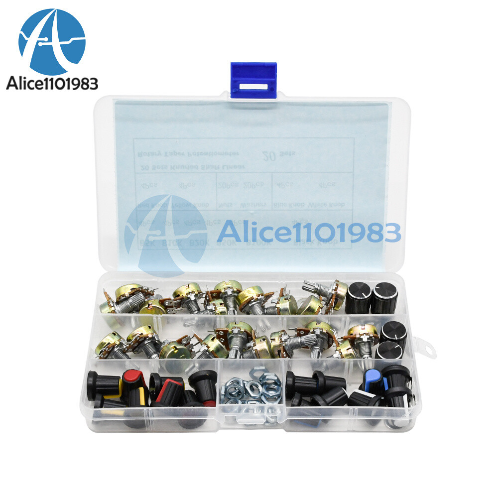 9/10 Specifications 18 20 50 100PCS Potentiometer Adjustable Resistance Package