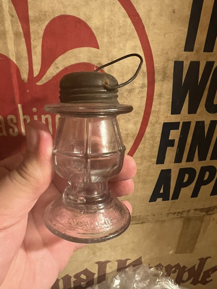Antique Candy Container Lantern