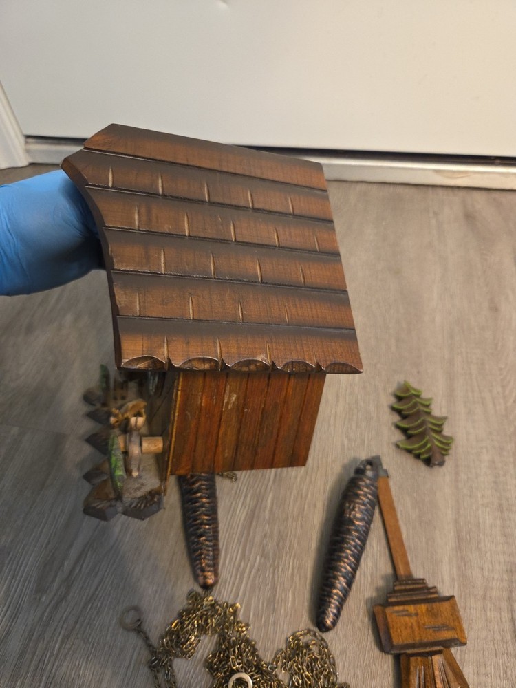 Anton Schneider Germany Cuckoo Clock Read Description