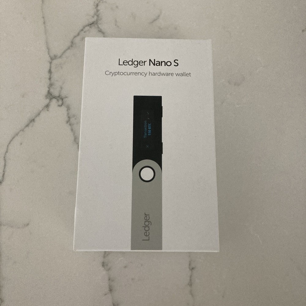 Ledger Nano S Cryptocurrency Hardware Wallet