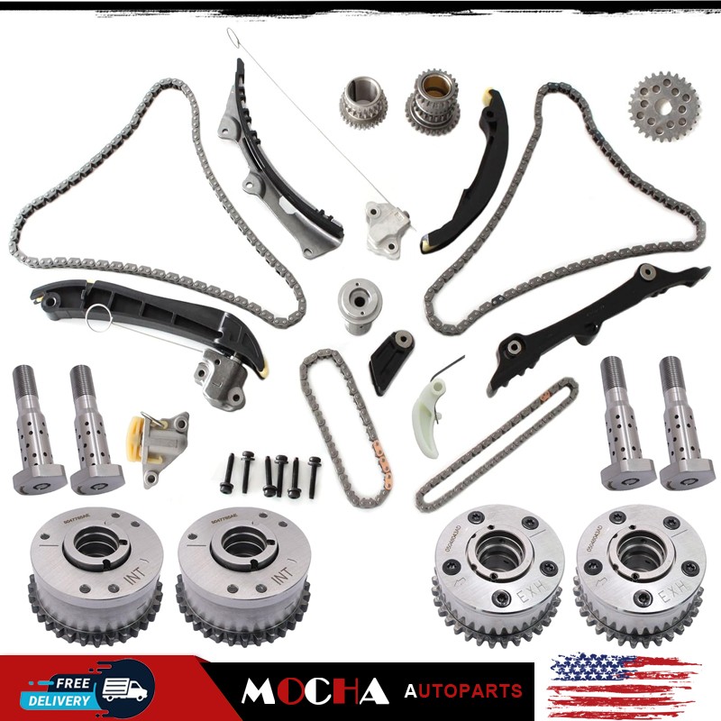 Timing Chain VVT Gear Kit Fit 2016-2024 for Chrysler Dodge Jeep Ram 3.6L V6 new