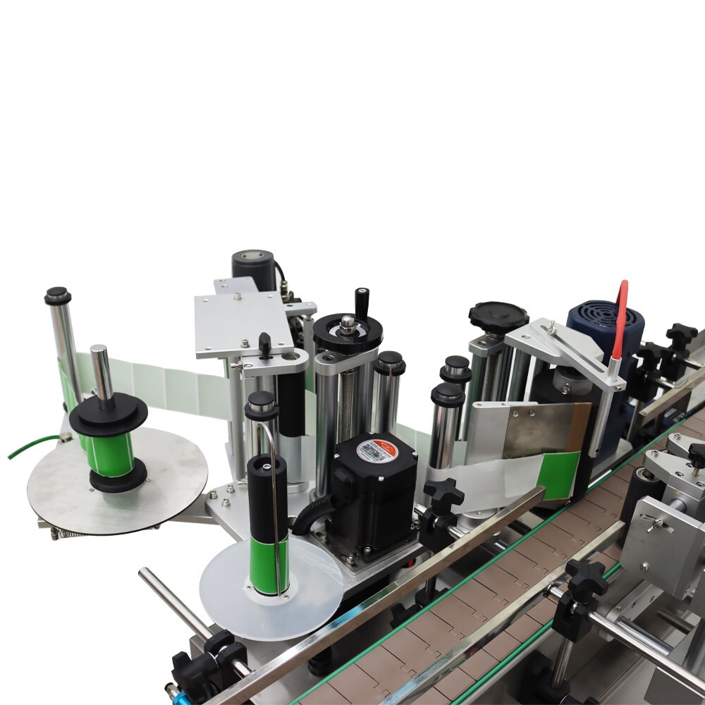 110V Full Auto Round Bottle Label Applicator with Coding Machine 20-30PCS/min