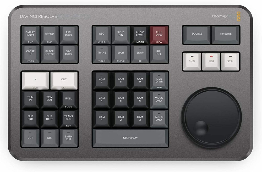 Blackmagic Design DaVinci Resolve Speed Editor Software not included